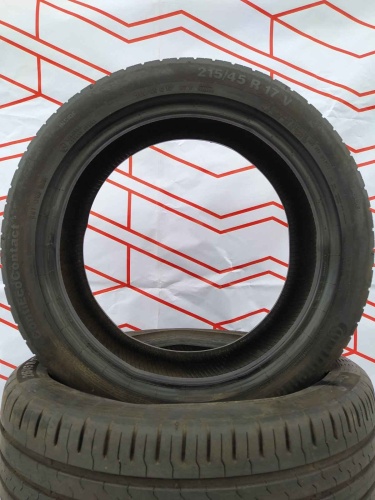 Шины Continental ContiEcoContact 5 215/45 R17 -- б/у 6