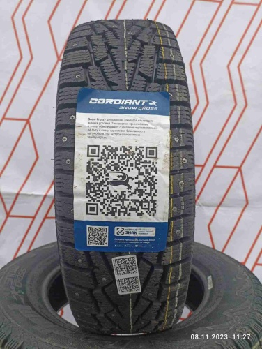 Шины Cordiant Snow Cross 205/65 R15 99T