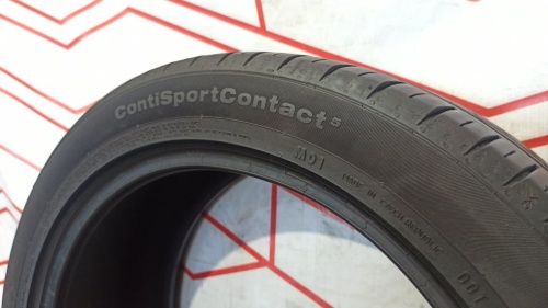 Шины Continental ContiSportContact 5 245/45 R19 102Y б/у 5